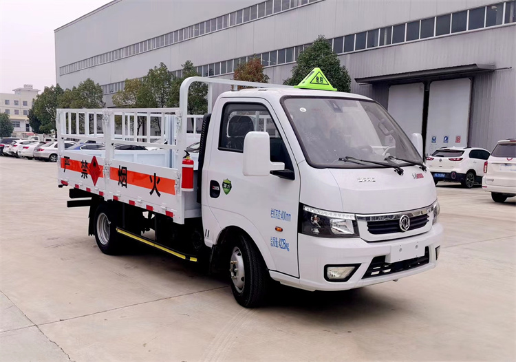 东风途逸气瓶运输车,微型易燃气体厢式运输车