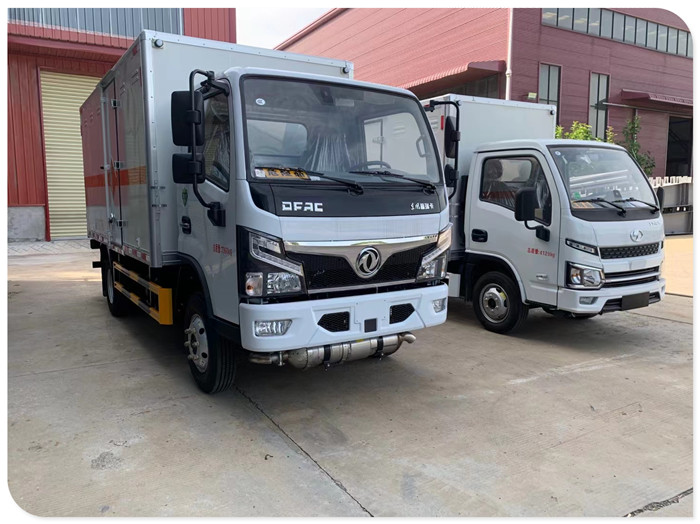 4米2厢长液化气运输车,蓝牌气瓶运输车