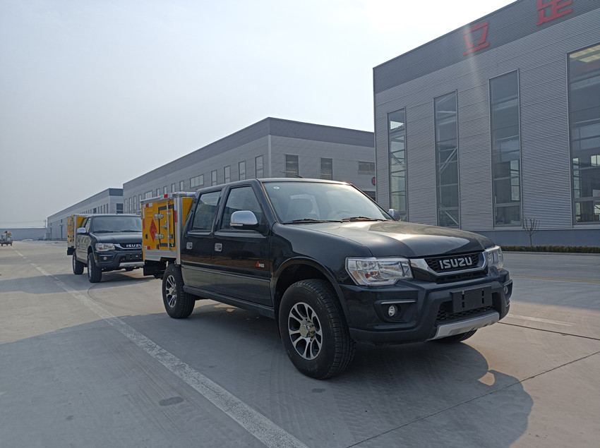 庆铃皮卡炸药运输车,矿用井下爆材车,湿式制动